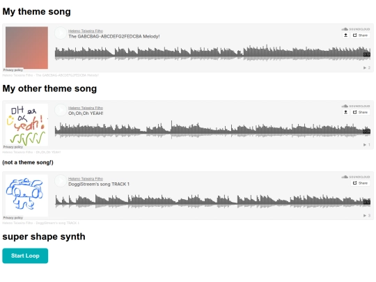 music screenshot