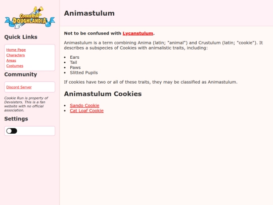 Animastulum screenshot
