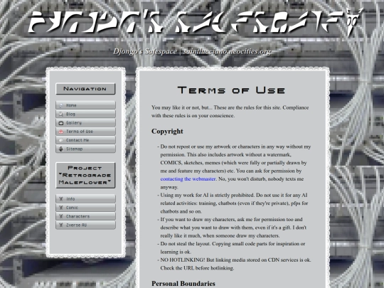 rules screenshot