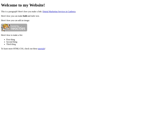 index screenshot