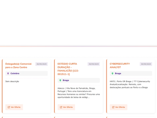 emprego screenshot
