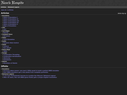 articles screenshot