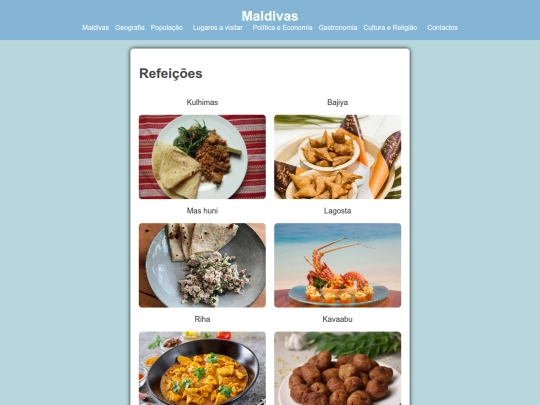 Refeições screenshot