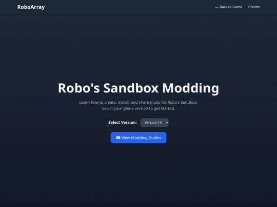 robos-sandbox-modding screenshot