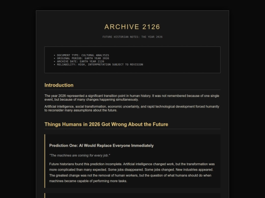 archive screenshot