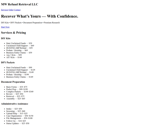 index screenshot