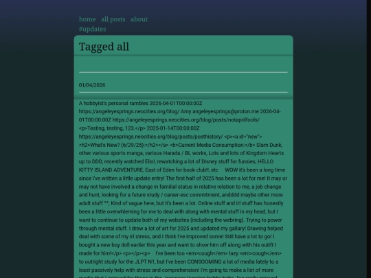 blog/tags/all screenshot