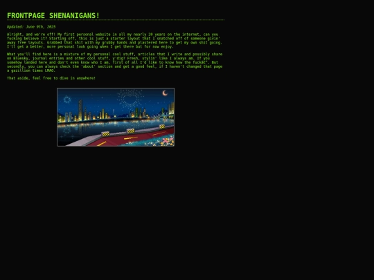 home screenshot