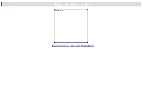 UD3/5 paginas. dos versiones/marcianos screenshot