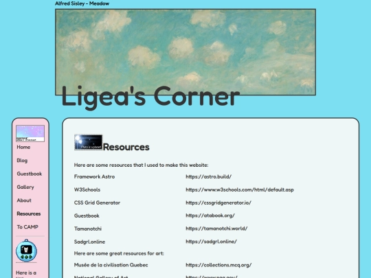 resources screenshot