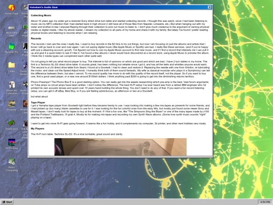 audio screenshot