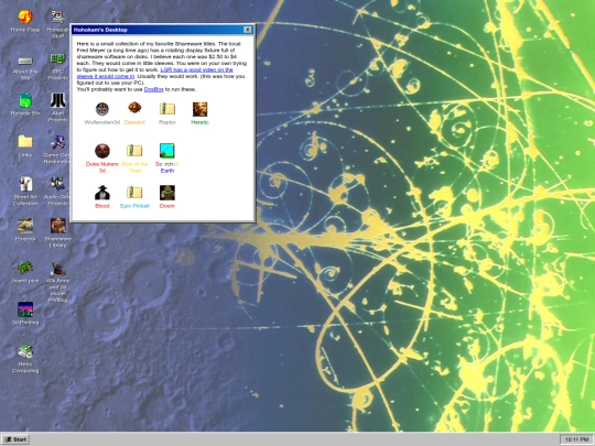 shareware screenshot