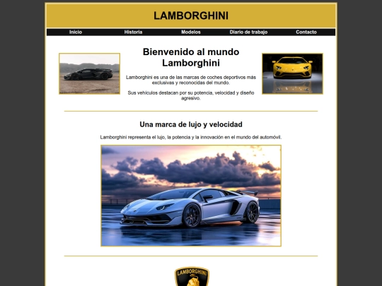 Proyecto html/Index screenshot