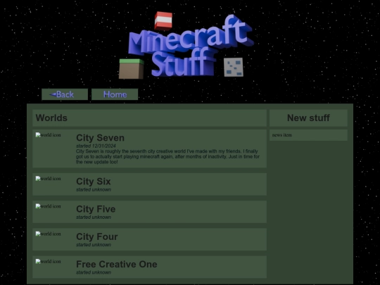 my-stuff/Minecraft stuff screenshot