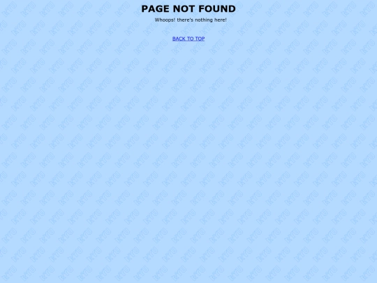 not_found screenshot
