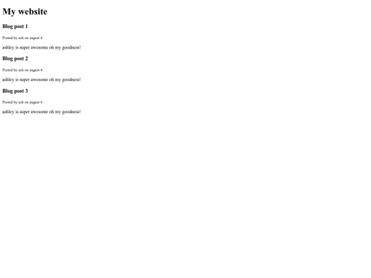 homepage screenshot