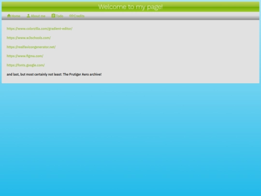 Credits screenshot