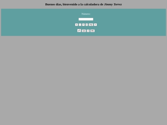 calculadora screenshot