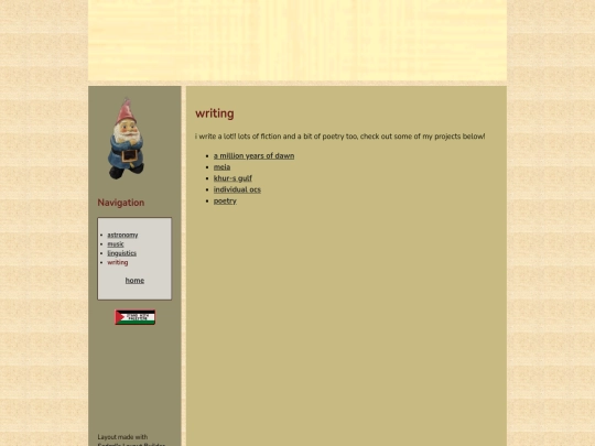 writing screenshot