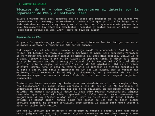 articulos/tecnicosdepc screenshot