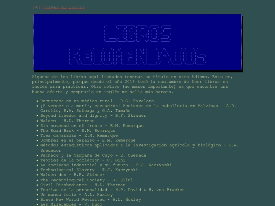 libros screenshot