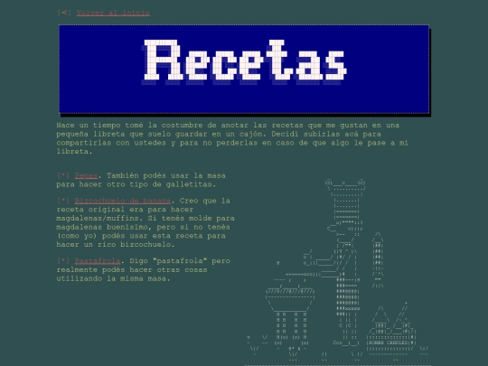 recetas screenshot