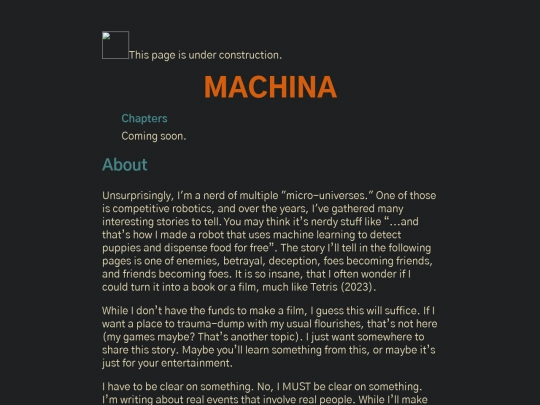 machina screenshot