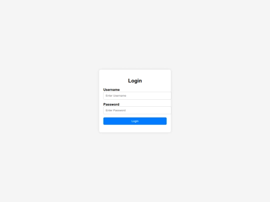 final project/login screenshot