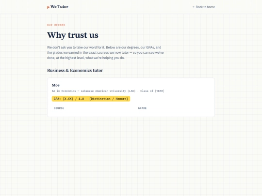 trust screenshot