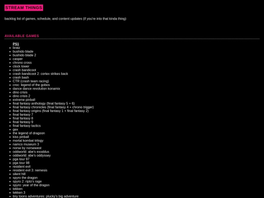 stream screenshot