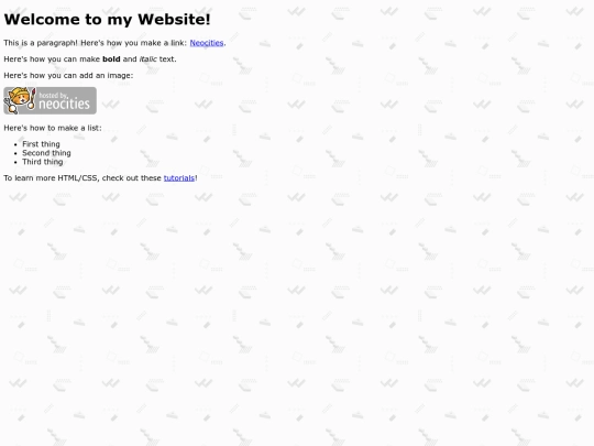 links screenshot