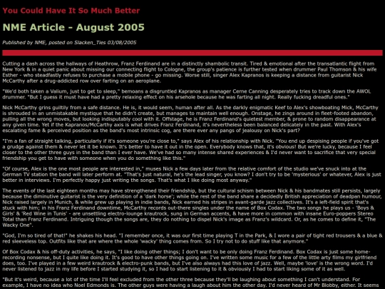 ychismb/NMEaugust05 screenshot