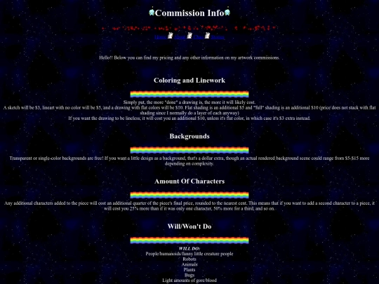 commsinfo screenshot