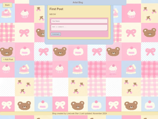 blog screenshot