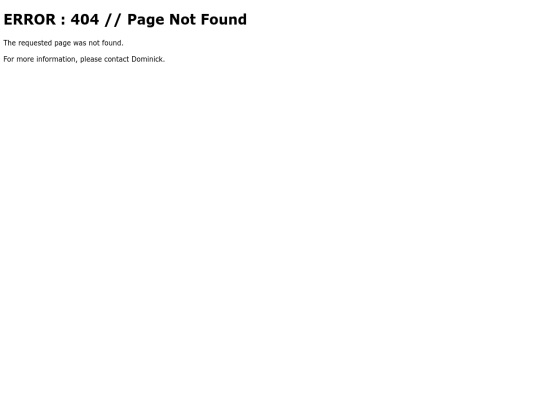 not_found screenshot