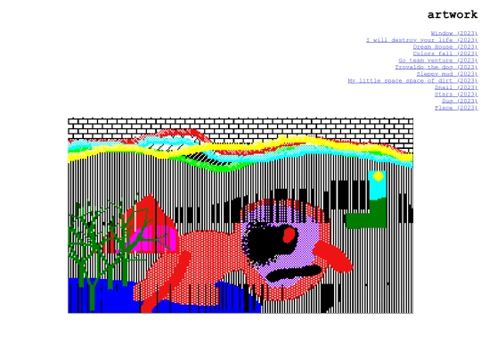 Artworks/Window screenshot