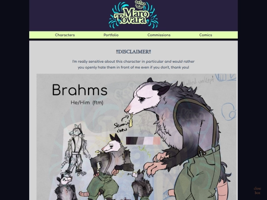characters/brahms screenshot