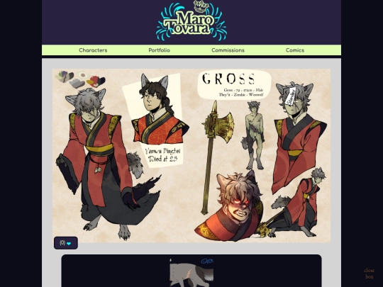 characters/gross screenshot