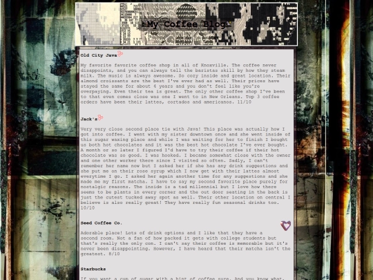 coffee_page screenshot