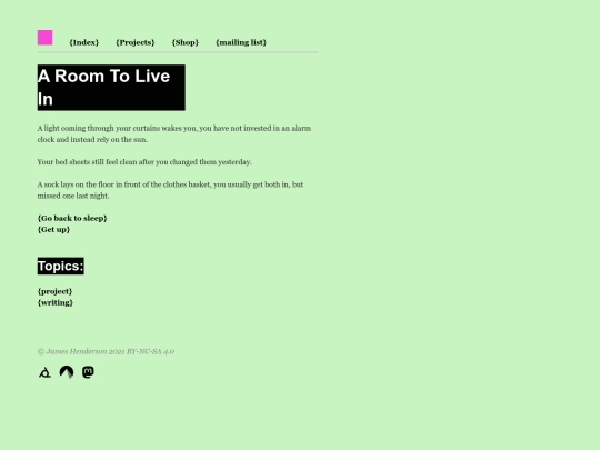 room_to_live_in screenshot