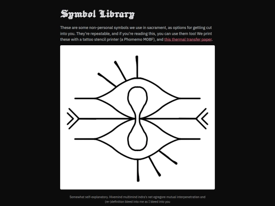 ritual/symbol-library screenshot