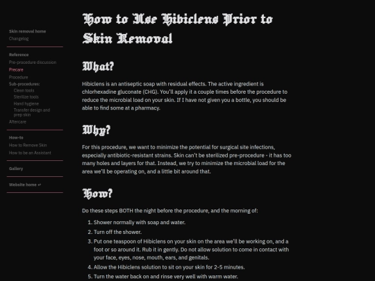 skin-removal/precare screenshot