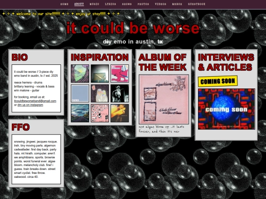 pages/about screenshot