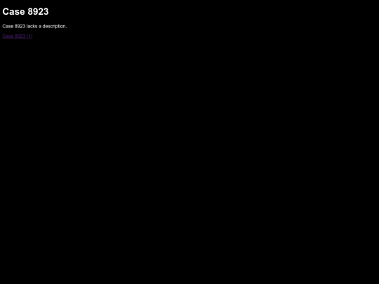 miscellaneous /KHS/subjects/CASES/8923 screenshot