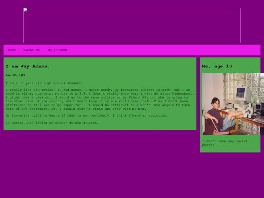 AboutMe screenshot