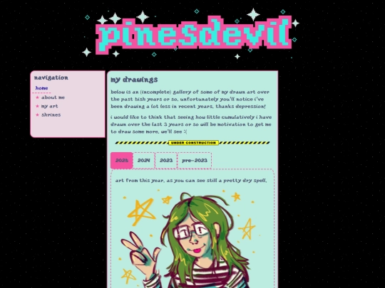 arts/drawings screenshot