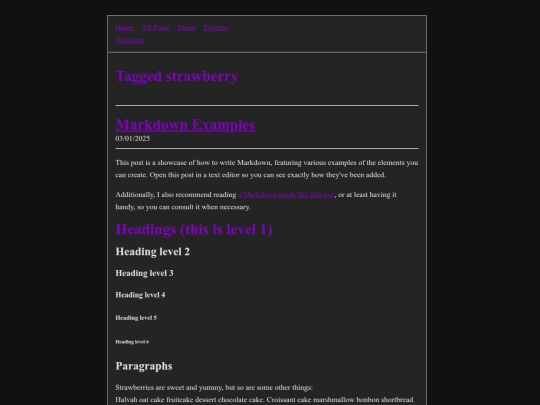 tags/strawberry screenshot