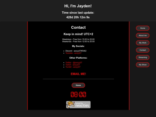 contact screenshot