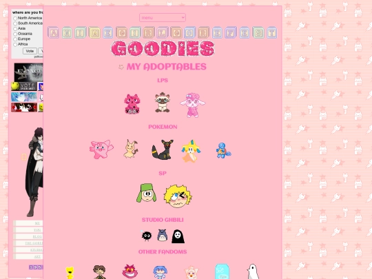 goodies screenshot