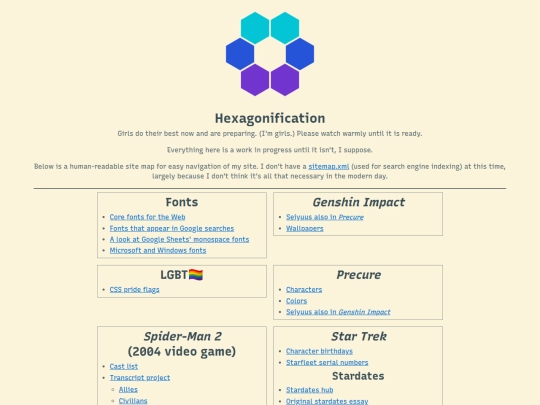 index screenshot